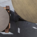 Metalic look vintage verouderingseffect op de meubels van Atelier Fontein